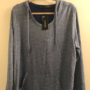 XXL Lightweight Pullover Hoodie w/ Kangaroo Pocket